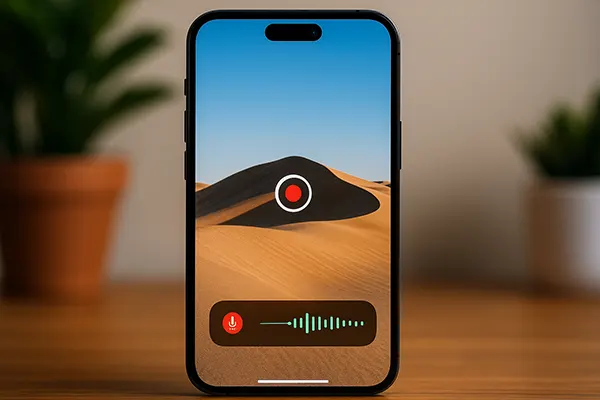 Record audio in iOS